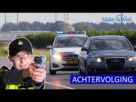 Politieachtervolging met Mike - Make a Wish - Politie -
