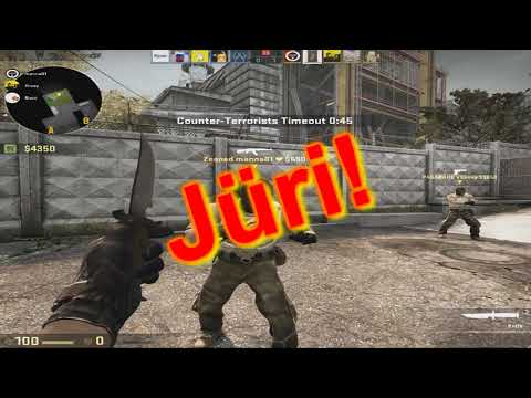 Counter Strike Global Offensive - Kerge pela + naljakad hetked! Part 1 "JÜRI!"