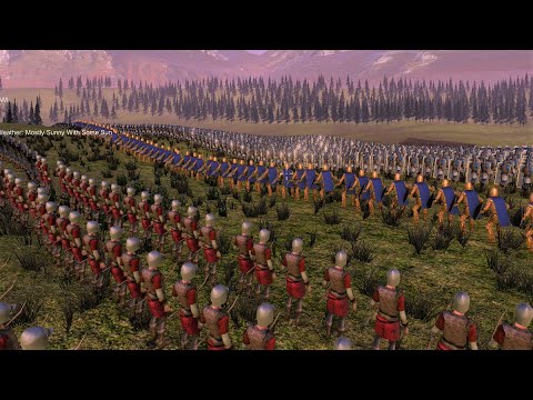 Medieval Army Attack a Small Group of Dark Paladins (Ambush) | Ultimate Epic Battle Simulator | UEBS