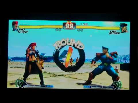 SF4 Singles - LATE NIGHT Feb 13th 14th - Riki-Oh(Bison) vs DrDoomKills(Viper)