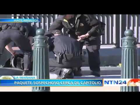 Nuevo incidente en el Capitolio de EE.UU. por hallazgo de paquete sospechoso que generó el desalojo