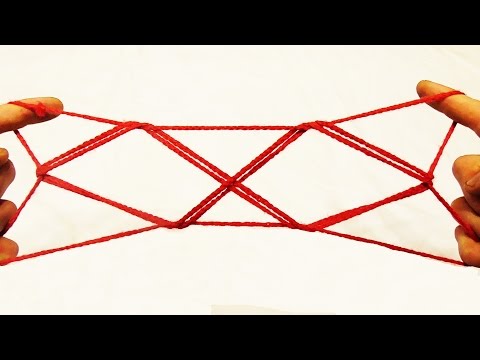 Fun Doubled Diamonds String Figure/String Trick - Walkthrough