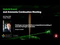 Hong Im: Challenges and opportunities in computational modeling of ammonia/hydrogen combustion