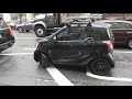 Shaquille O'Neal seen driving a smart car around NYC!!