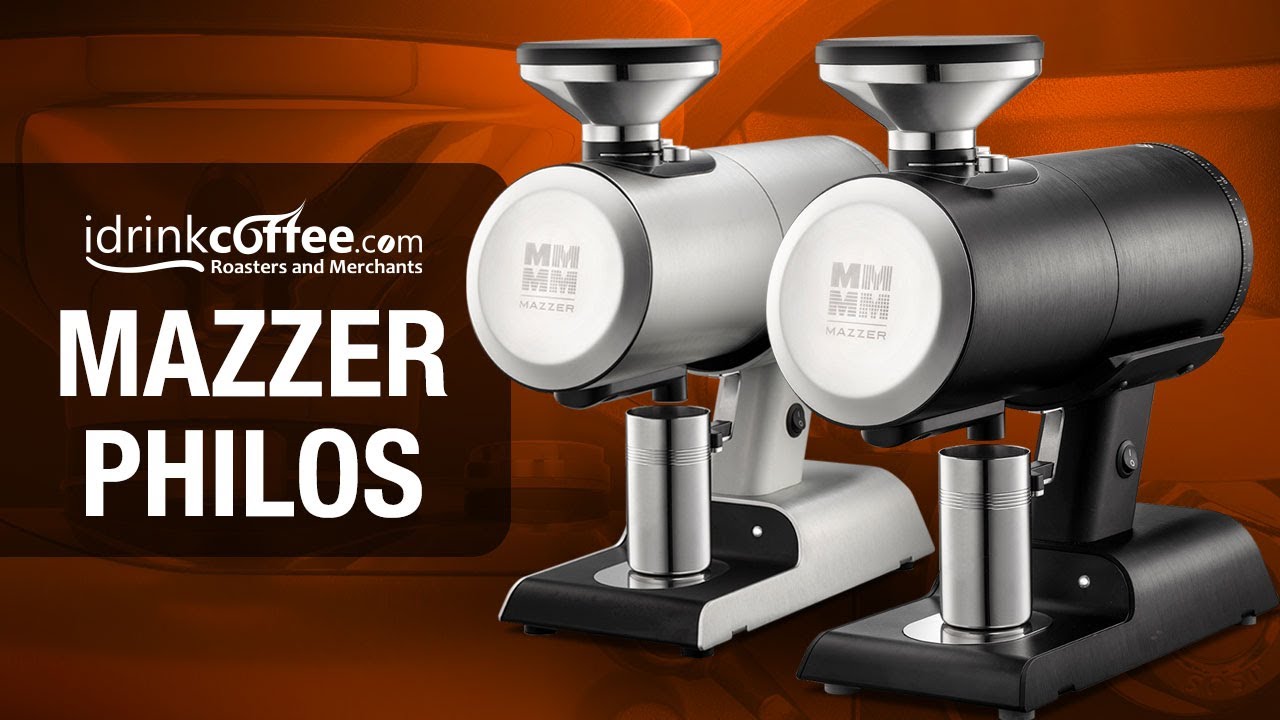 Mazzer Philos Single Dose Grinder - Silver - w/ I200D Burrs video