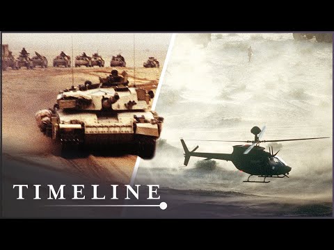 How Tanks Endured Heavy Sandstorms During The Gulf War | Greatest Tank Battles | Timeline
