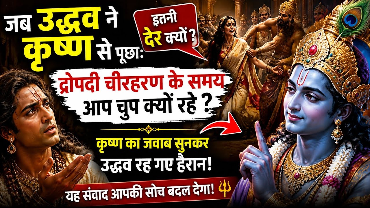 Life Changing Story | उद्धव कृष्ण संवाद | जब भगवान ने बताया मैं कब मदद करता हूँ | #viral #trending
