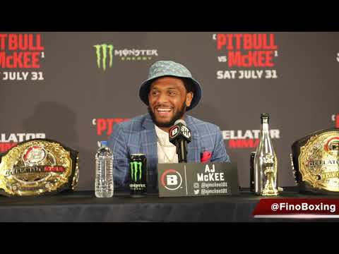 AJ McKEE LIKE NEVER BEFORE AFTER STOPPING PATRICIO PITBULL