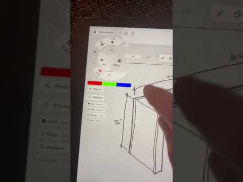 Concepts App Tip - iPadOS - How to Instantly Straighten Up Your Hand Sketches