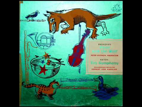 Prokofiev / Peter Ustinov / Herbert von Karajan, 1960: Peter And The Wolf / Петя и Волк
