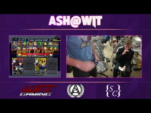 StellarNinja (Falcon) vs Soul (Marth) - ASH@WIT #105 Melee Bracket