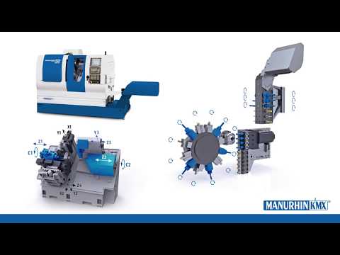 F2 EVO on ZPS America - Manurhin KMX 916 Swiss lathe