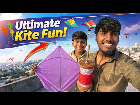Ultimate Kite Flying & Cutting 😂 2026 | Extreme Battle Kite Fighting 🪁🔥 #kiteflying #trending 