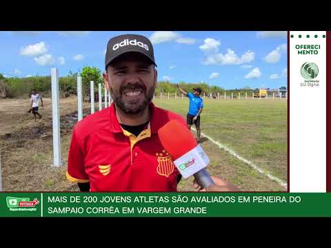 SAMPAIO CORRÊA AVALIA MAIS DE 200 JOVENS DURANTE PENEIRA EM VARGEM GRANDE