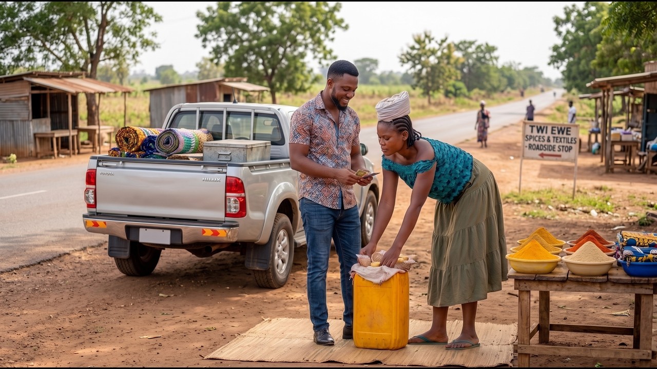 He wanted a good wife but found love in the hardworking girl he met on the streets| Nigerian Movie