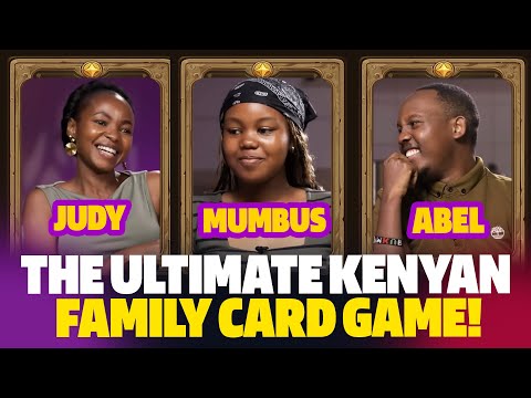 THE ULTIMATE  KENYAN FAMILY CARD GAME! 🇰🇪