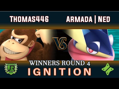 Ignition #176 WINNERS ROUND 4 - Thomas446 (Donkey Kong) vs Armada | Ned (Greninja)