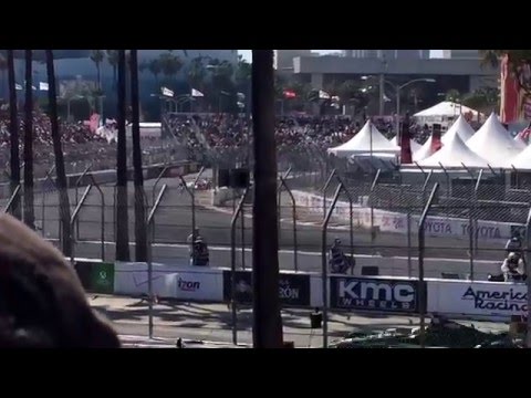 Long Beach Grand Prix Final laps