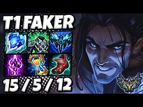 T1 Faker SYLAS vs QIYANA [ MID ] Patch 12.12 Korea Challenger ✅
