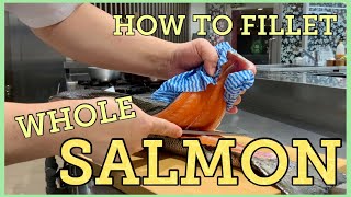 How to fillet salmon/Chapter 3@tokyosushiacademyenglishcourse