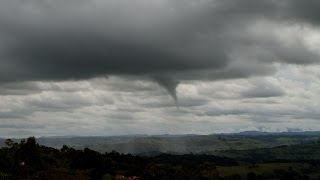 preview picture of video 'Large Funnel Cloud near Lismore, NSW 25 March 2014'