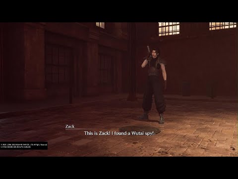 CRISIS CORE –FINAL FANTASY VII– REUNION wutai spies side quest