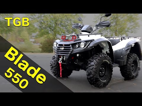 TGB Blade 550 EFI 4x4 IRS ECO / Test / ToxiQtime