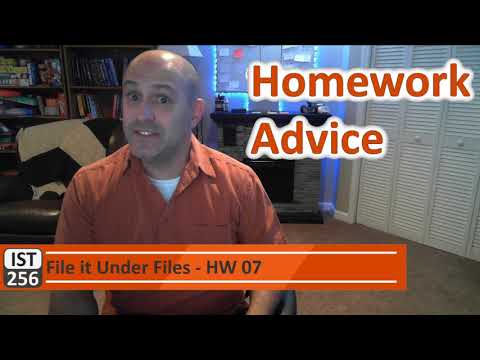 Homework Advice