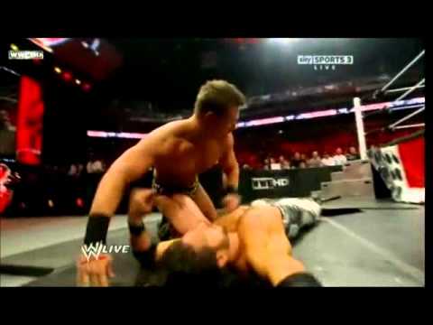 Raw 01/03/11 WWE Championship - Falls Count Anywhere : The Miz vs John Morrison Part 3
