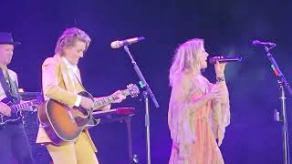Brandi Carlile and Sarah Mclachlan Hold On .  The Gorge June 9 2023. Celisse, Lucius .
