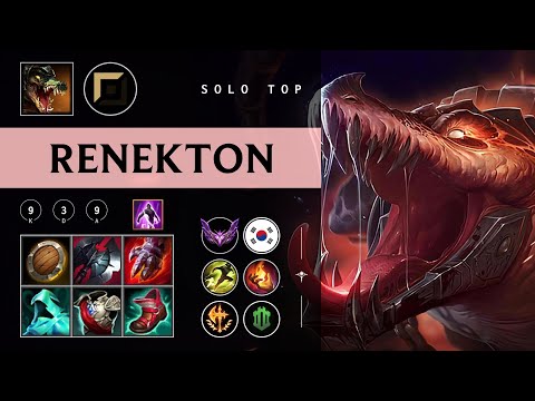 Renekton Top vs Yasuo - KR Master Patch 26.01