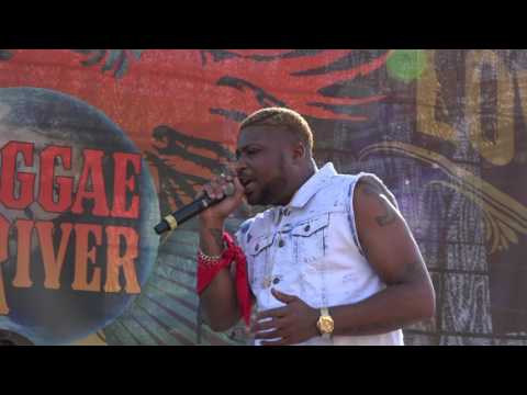 Gappy Ranks and the 7th Street Band Reggae on the River whole show Aug 5 2016