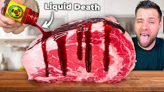 I Dry Aged with the HOTTEST Sauce in the World (9 million Scoville)