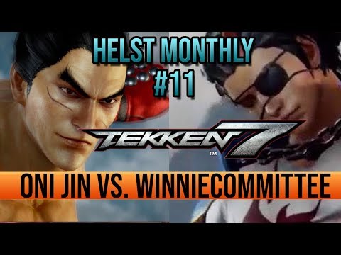Tekken 7 - Oni Jin (Kazuya) vs WinnieCommittee (Hwoarang) - Helst Monthly #11 [4K/60fps]