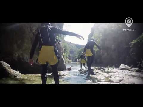 Canyoning on the River Cetina from Omiš - HAPPYtoVISIT
