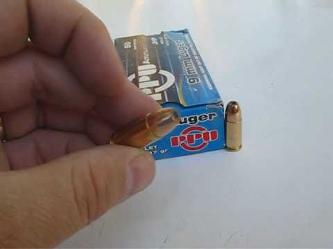 9x19mm, 124gr FMJ, Rangermaster, Prvi Partizan, PPU (PPRM9)