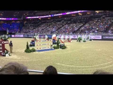 Christian Heineking and NKH Calango Jump Off in The Omaha International Grand Prix 2017.