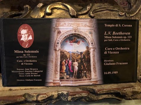 L. V. Beethoven - Missa Solemnis op. 123 - Kyrie, Gloria - Coro e Orchestra di Vicenza - Anno 1989