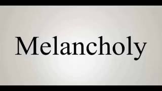 Melancholy-Stefan Obermaier