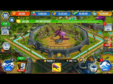 ALL PTEROSAURS X3 MAX LEVEL 40 TOURNAMENT (JURASSIC WORLD).