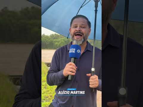 Nível do Rio Ivaí chama a atenção na ponte da PR-323, entre Doutor Camargo e Jussara