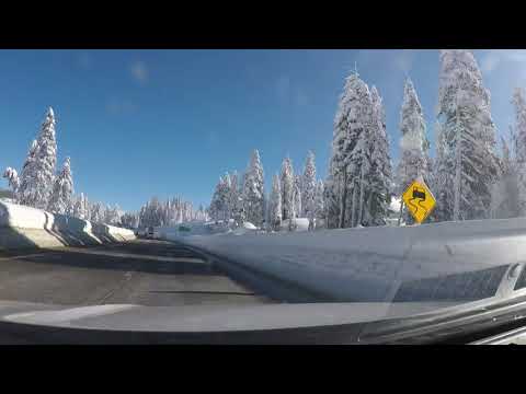 Quick Look at a Very Snowy Donner Pass (HWY 80)