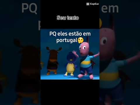Backyardigans tá em portugal