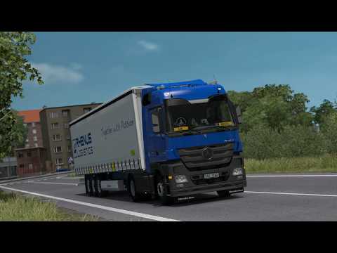 ETS2 Mercedes Actros MP3 1841 Perpignan - Manresa