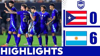Download lagu Puerto Rico vs Argentina 0-6 Highlights | International Friendly Games 2025 mp3