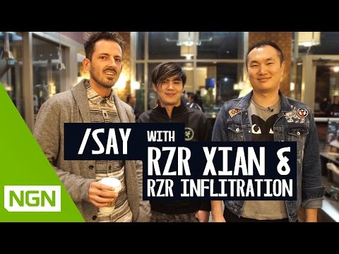 Hangin' with Street Fighter Legends Razer Xian and Infiltration! /say