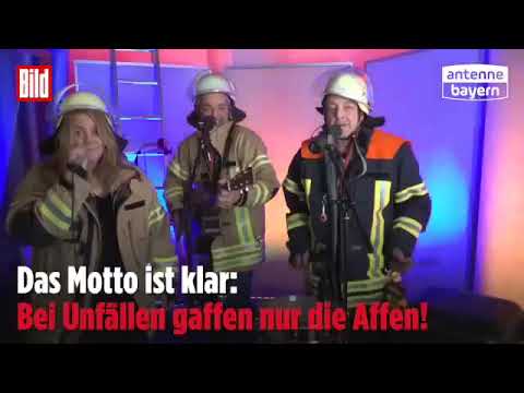 Feuerwehrmann Rudi singt Anti Gaffer Song! | An die Gaffer auf der A3