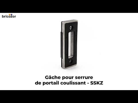 Gâche pour serrure de portail coulissant - SSKZ LOCINOX