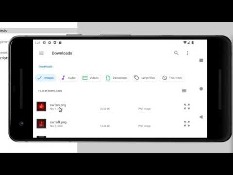 New method for importing content in HMI Droid from the Download folder