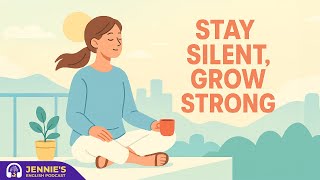 Focus On Yourself And Stay Silent | English & Chill with Jennie | English Podcast